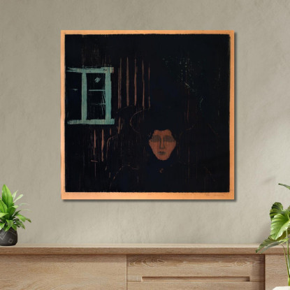 Chiaro Di Luna Chiaro Di Luna Ii Edvard Munch em206 quadro stampato su tela