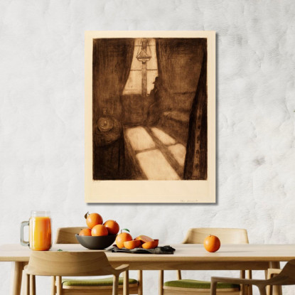 Chiaro Di Luna Chiaro Di Luna. Notte A St. Cloud Edvard Munch em207 quadro stampato su tela