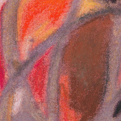 Composizione Di Forme Rotonde E Ovali Adolf Hölzel ahl26 quadro stampato su tela