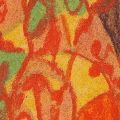 Senza Titolo 6 Adolf Hölzel ahl42 quadro stampato su tela