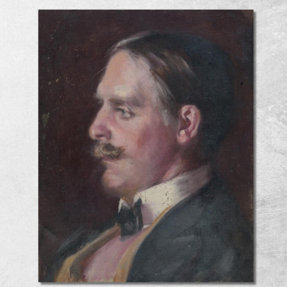 A.C.B. Alice Pike Barney apb2 quadro stampato su tela