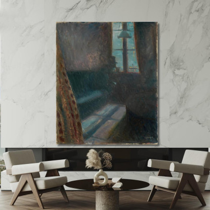 Notte A Saint-Cloud Edvard Munch em229 quadro stampato su tela