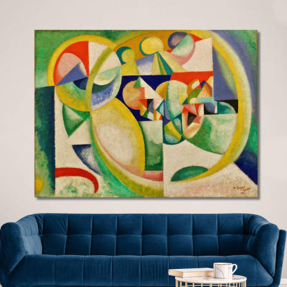 Studio B Amadeo de Souza-Cardoso asc23 quadro stampato su tela