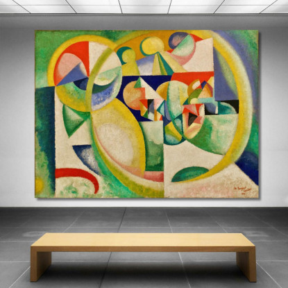 Studio B Amadeo de Souza-Cardoso asc23 quadro stampato su tela