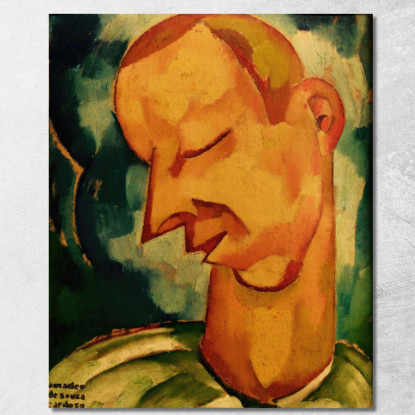 Il Povero Sciocco Amadeo de Souza-Cardoso asc26 quadro stampato su tela