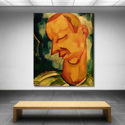 Il Povero Sciocco Amadeo de Souza-Cardoso asc26 quadro stampato su tela