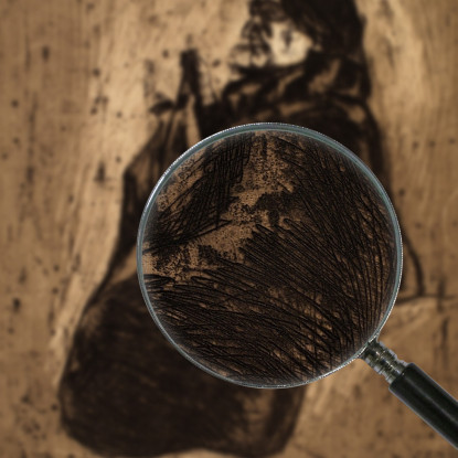 Vecchia Donna Edvard Munch em239 quadro stampato su tela