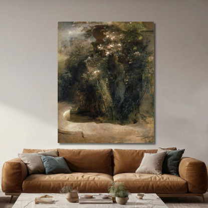 Venere Abbandonata Arnold Böcklin abk72 quadro stampato su tela