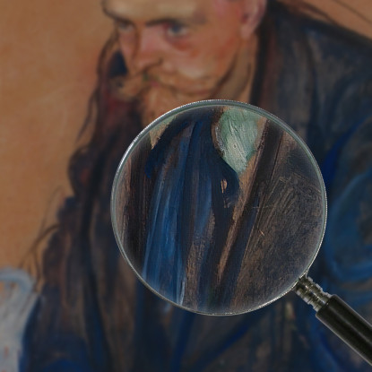 Ritratto Di Helge Bäckström Edvard Munch em247 quadro stampato su tela