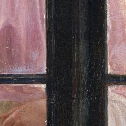 Dopo Il Bagno. Una Giovane Ragazza Bussa Alla Finestra Del Pescatore Carl Bloch cbl2 quadro stampato su tela