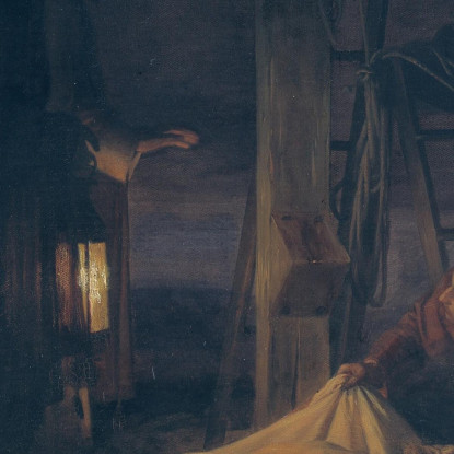 Deposizione Dalla Croce Carl Bloch cbl14 quadro stampato su tela