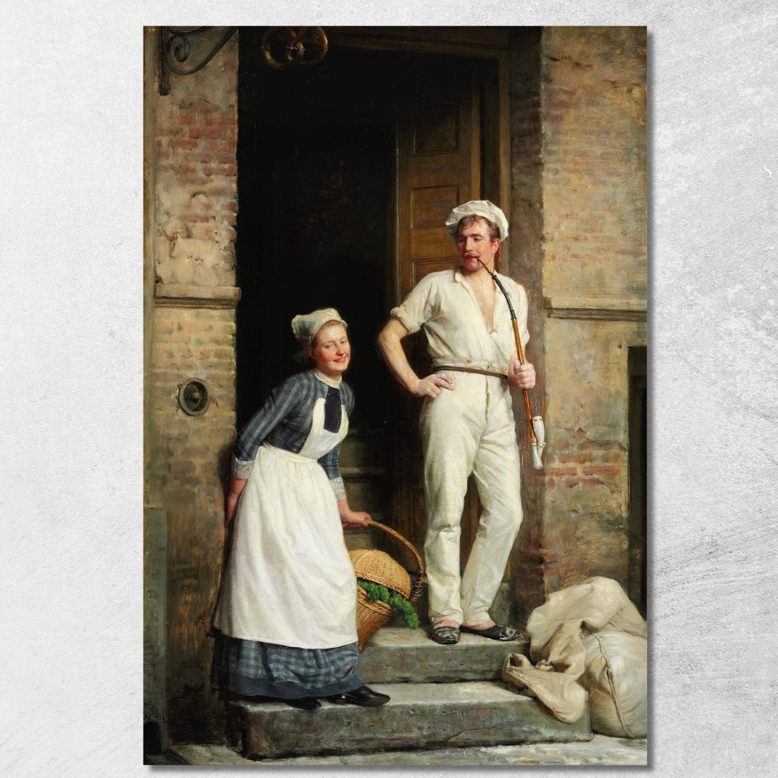 Una Panetteria Che Si Raffredda Da Sola Carl Bloch cbl15 quadro stampato su tela