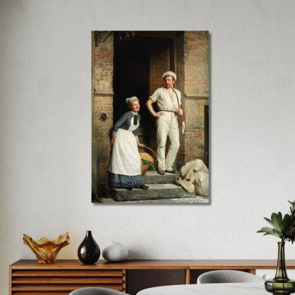 Una Panetteria Che Si Raffredda Da Sola Carl Bloch cbl15 quadro stampato su tela