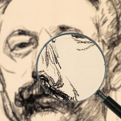 Ritratto Di Tor Hedberg Edvard Munch em254 quadro stampato su tela