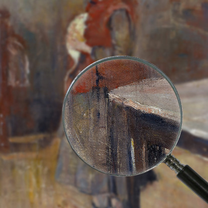 Ragazza Dai Capelli Rossi Con Il Ratto Bianco Edvard Munch em261 quadro stampato su tela