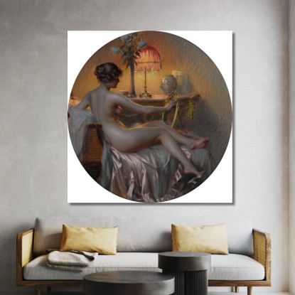 Il Boudoir Delphin Enjolras dej20 quadro stampato su tela