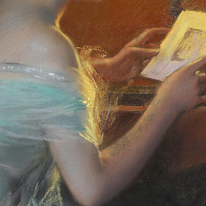 Fantasticheria Delphin Enjolras dej32 quadro stampato su tela