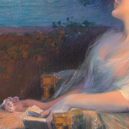 Il Mormorio Del Mare Delphin Enjolras dej36 quadro stampato su tela