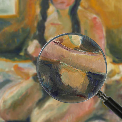 Nudo Seduto Edvard Munch em272 quadro stampato su tela