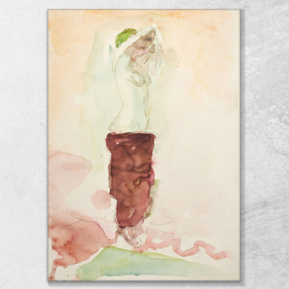 Mezza Guardia In Piedi Edvard Munch em297 quadro stampato su tela