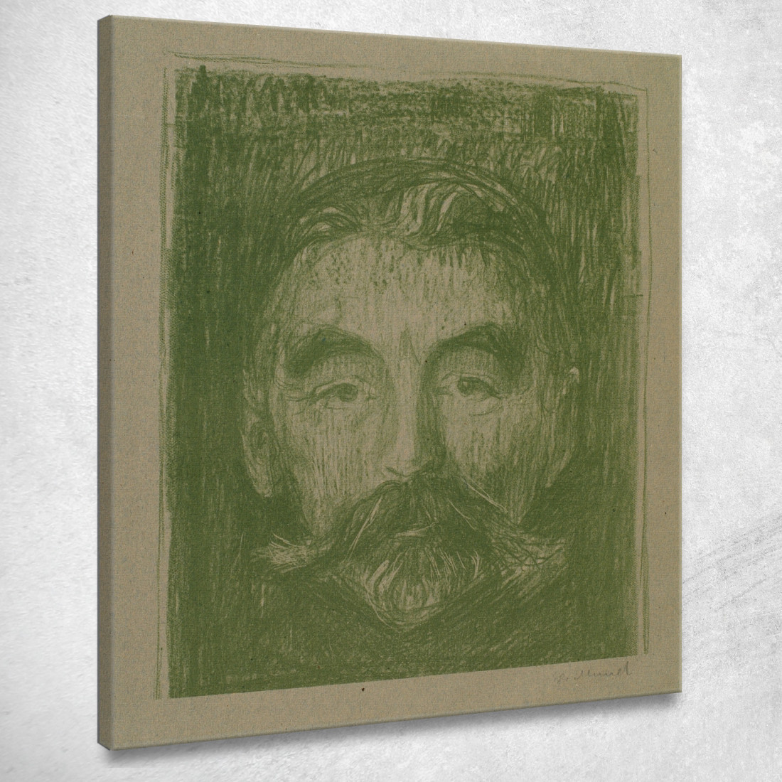Stephane Mallarmé Edvard Munch em299 quadro stampato su tela