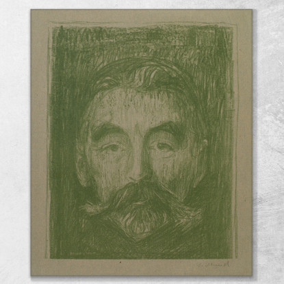 Stephane Mallarmé Edvard Munch em299 quadro stampato su tela
