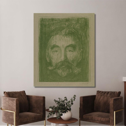 Stephane Mallarmé Edvard Munch em299 quadro stampato su tela