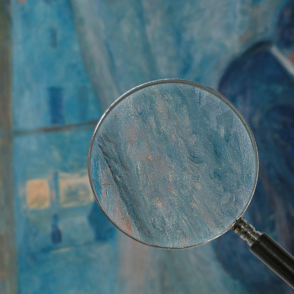 Il Bacio Edvard Munch em334 quadro stampato su tela