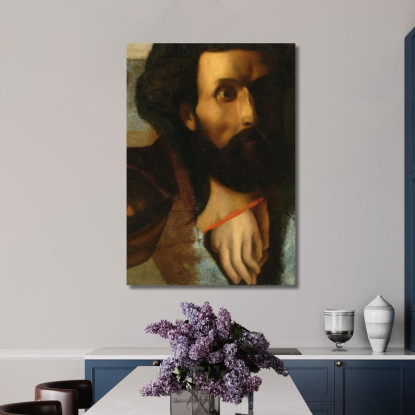 Schizzo Della Testa E Delle Mani Di San Giovanni Perché Gesù Dà A San Pietro Le Chiavi Del Paradiso Jean Auguste Dominique Ingr