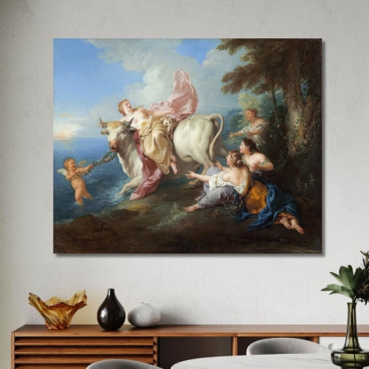 Il Rapimento Di Europa Jean-François de Troy jft28 quadro stampato su tela
