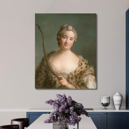 Charlotte Fredrika Sparre Jean-Marc Nattier jmn3 quadro stampato su tela