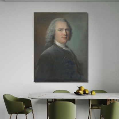 Ritratto Di Un Gentiluomo Jean-Marc Nattier jmn15 quadro stampato su tela