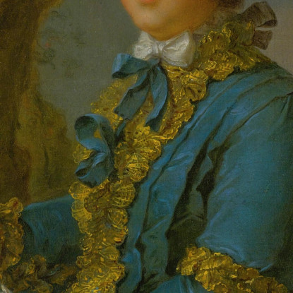 Ritratto Di Maria Luisa Elisabetta Di Francia Duchessa Di Parma Jean-Marc Nattier jmn29 quadro stampato su tela