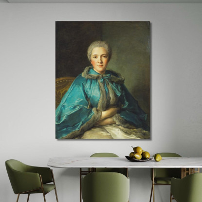 La Contessa Di Tillières Jean-Marc Nattier jmn35 quadro stampato su tela