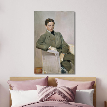 Joaquin Joaquín Sorolla jsr47 quadro stampato su tela