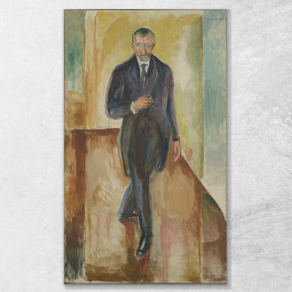 Thorvald Lochen Edvard Munch em362 quadro stampato su tela