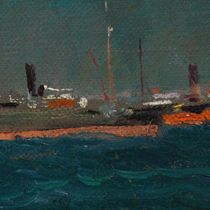 Porto Di Javea Joaquín Sorolla jsr90 quadro stampato su tela