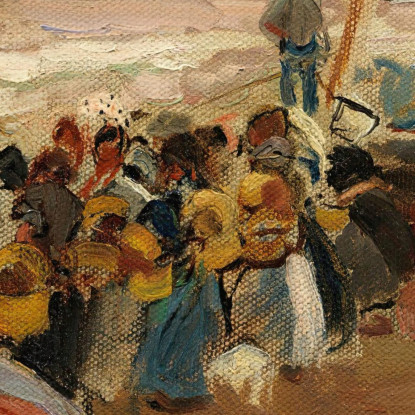 Il Ritorno Della Cattura Il Ritorno Della Cattura Joaquín Sorolla jsr120 quadro stampato su tela