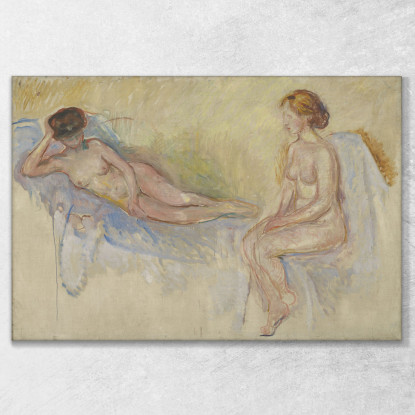 Due Nudi Edvard Munch em371 quadro stampato su tela