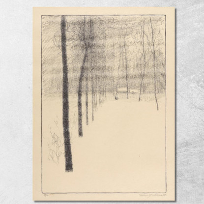 Il Dreef Léon Spilliaert lsp27 quadro stampato su tela