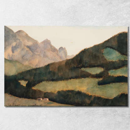 Paesaggio Di Innsbruck Léon Spilliaert lsp86 quadro stampato su tela