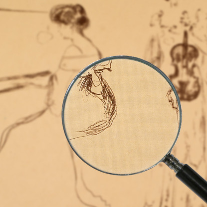 Concerto Per Violino Edvard Munch em387 quadro stampato su tela