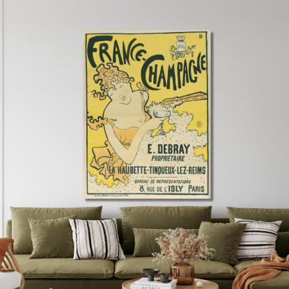 Francia-Champagne Pierre Bonnard pbn17 quadro stampato su tela