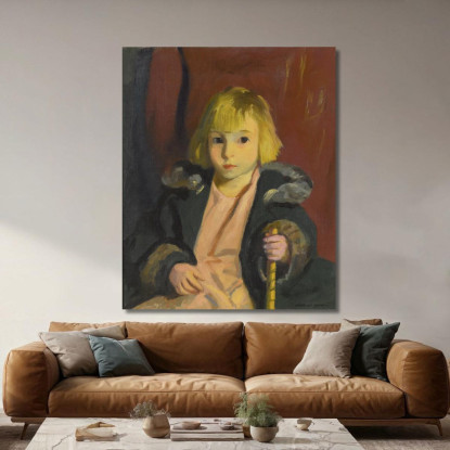 Carlo Carlo Schleicher Robert Henri rhn9 quadro stampato su tela