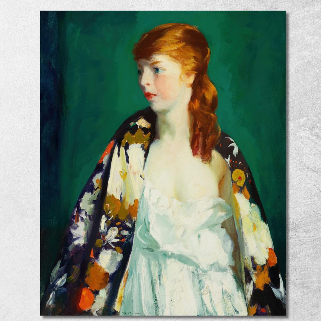 Edna Robert Henri rhn18 quadro stampato su tela