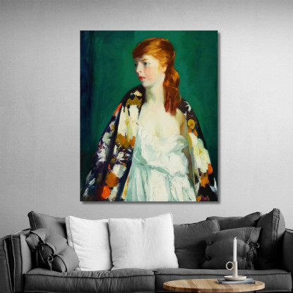 Edna Robert Henri rhn18 quadro stampato su tela