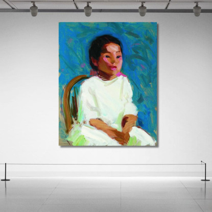 Mukie Robert Henri rhn47 quadro stampato su tela