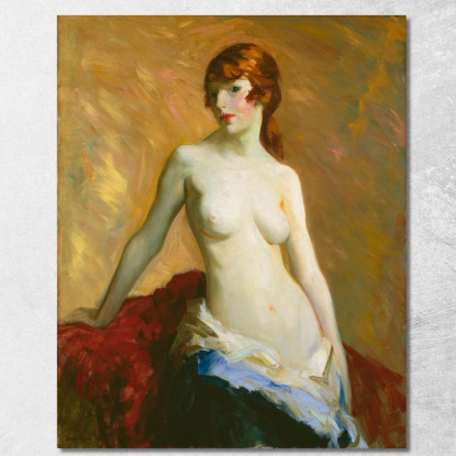 La Ragazza Giovane Robert Henri rhn71 quadro stampato su tela