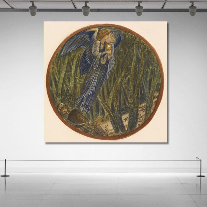 Coppa D'Oro Sir Edward Coley Burne-Jones ecb19 quadro stampato su tela