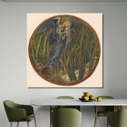 Coppa D'Oro Sir Edward Coley Burne-Jones ecb19 quadro stampato su tela